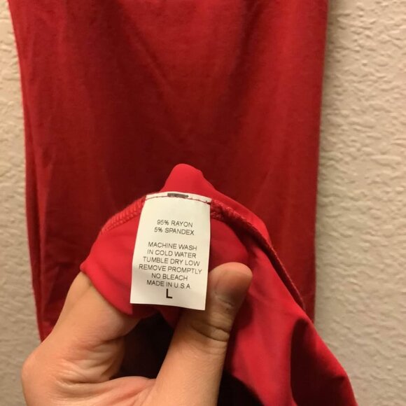 Parallel Apparel Scarlet Do Me Right Dress Size Large - Picture 4 of 10